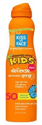 Kiss My Face Çocuklar İçin E ve C Vitaminli Sprey Güneş Koruyucu SPF Şeffaf